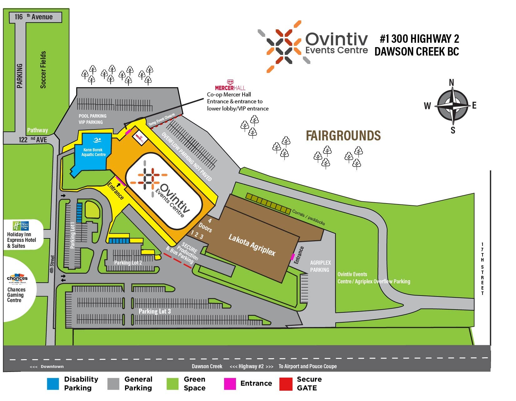 OEC Parking Lot MAP Parking and Access Routes Rev June 2021.jpg