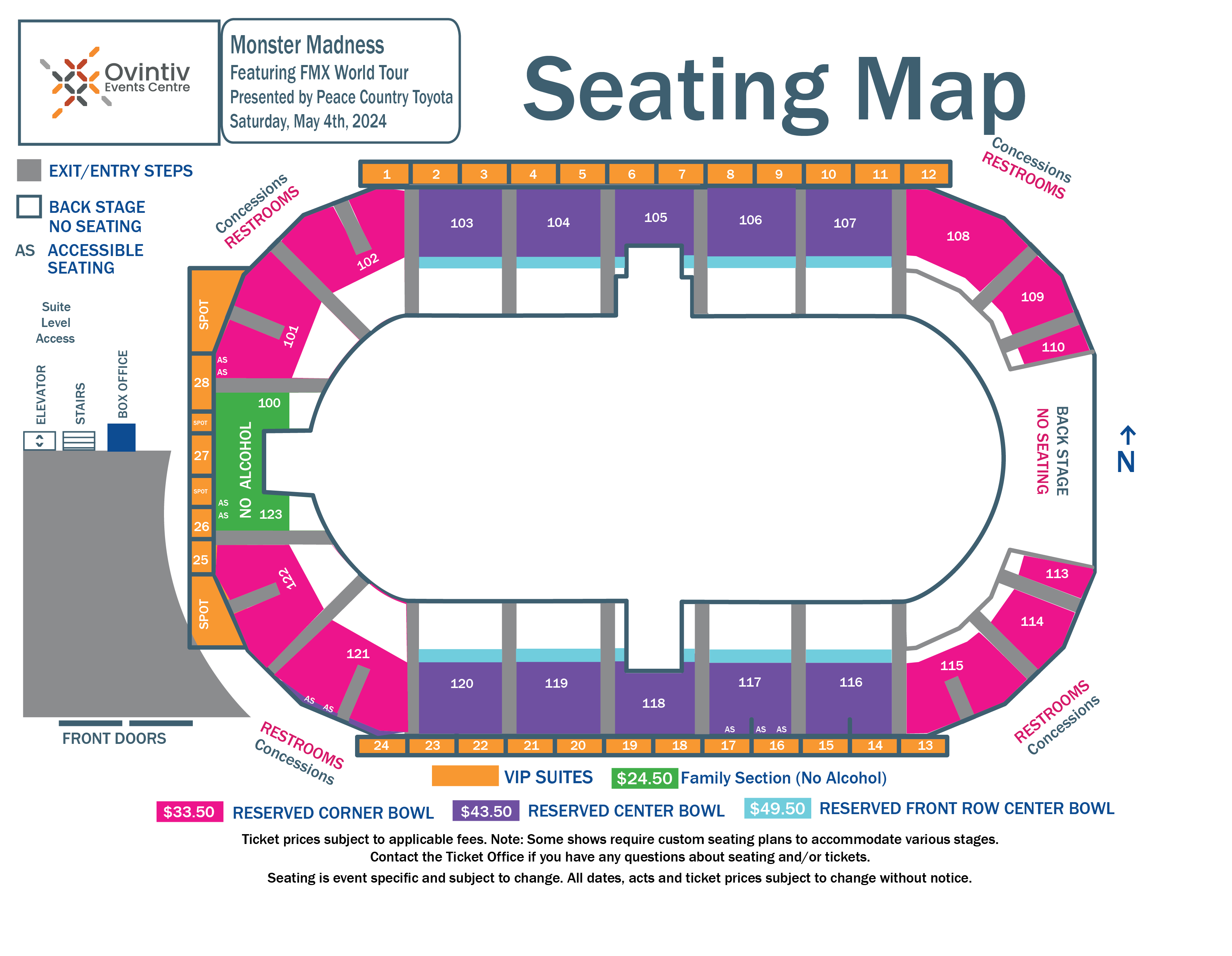 FMX World Tour  Ovintiv Events Centre – Dawson Creek's Entertainment Centre