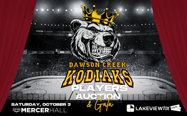 More Info for Dawson Creek Kodiaks Players Auction & Gala