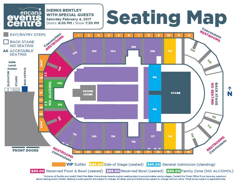 Dierks Bentley Encana Events Centre Dawson Creek S