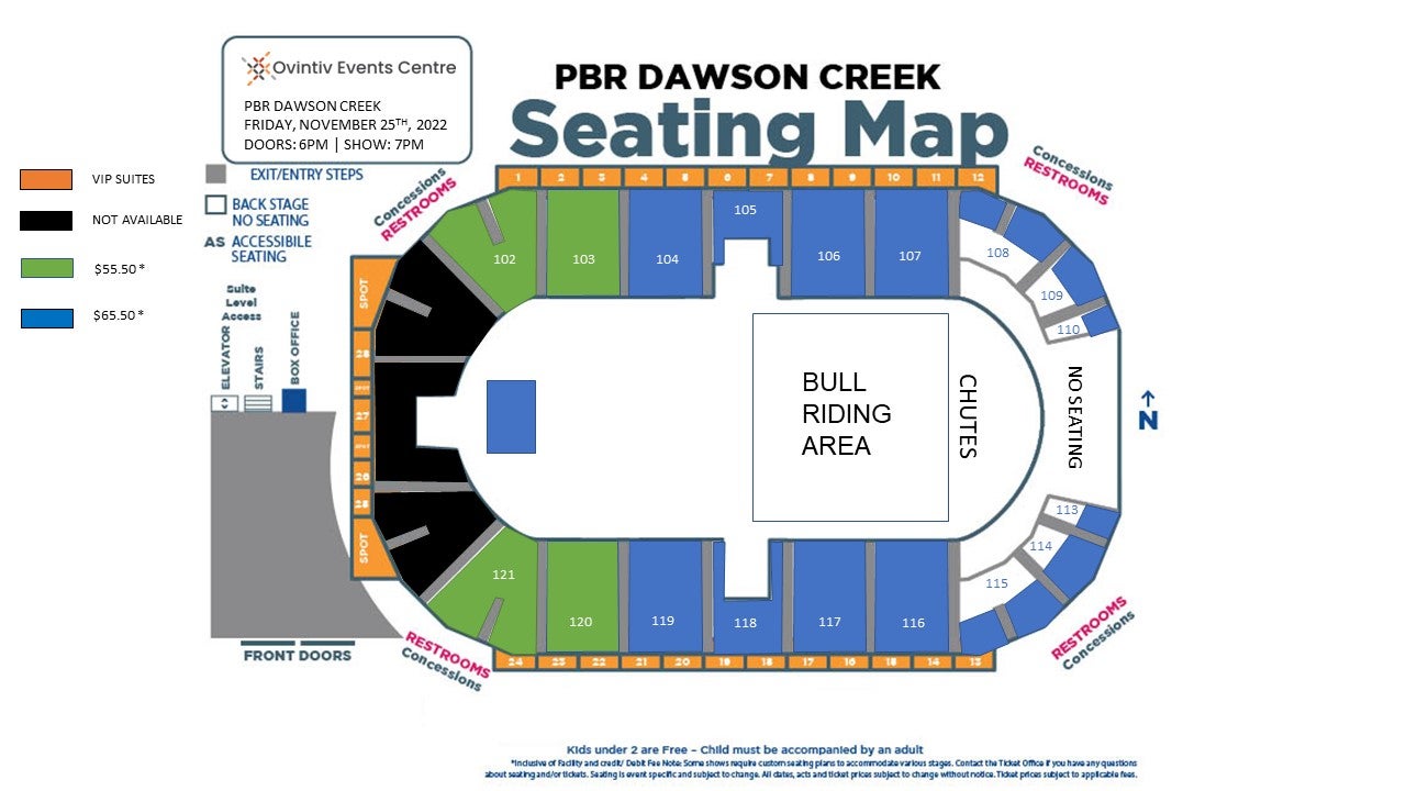PBR DAWSON CREEK Ovintiv Events Centre Dawson Creek's Entertainment
